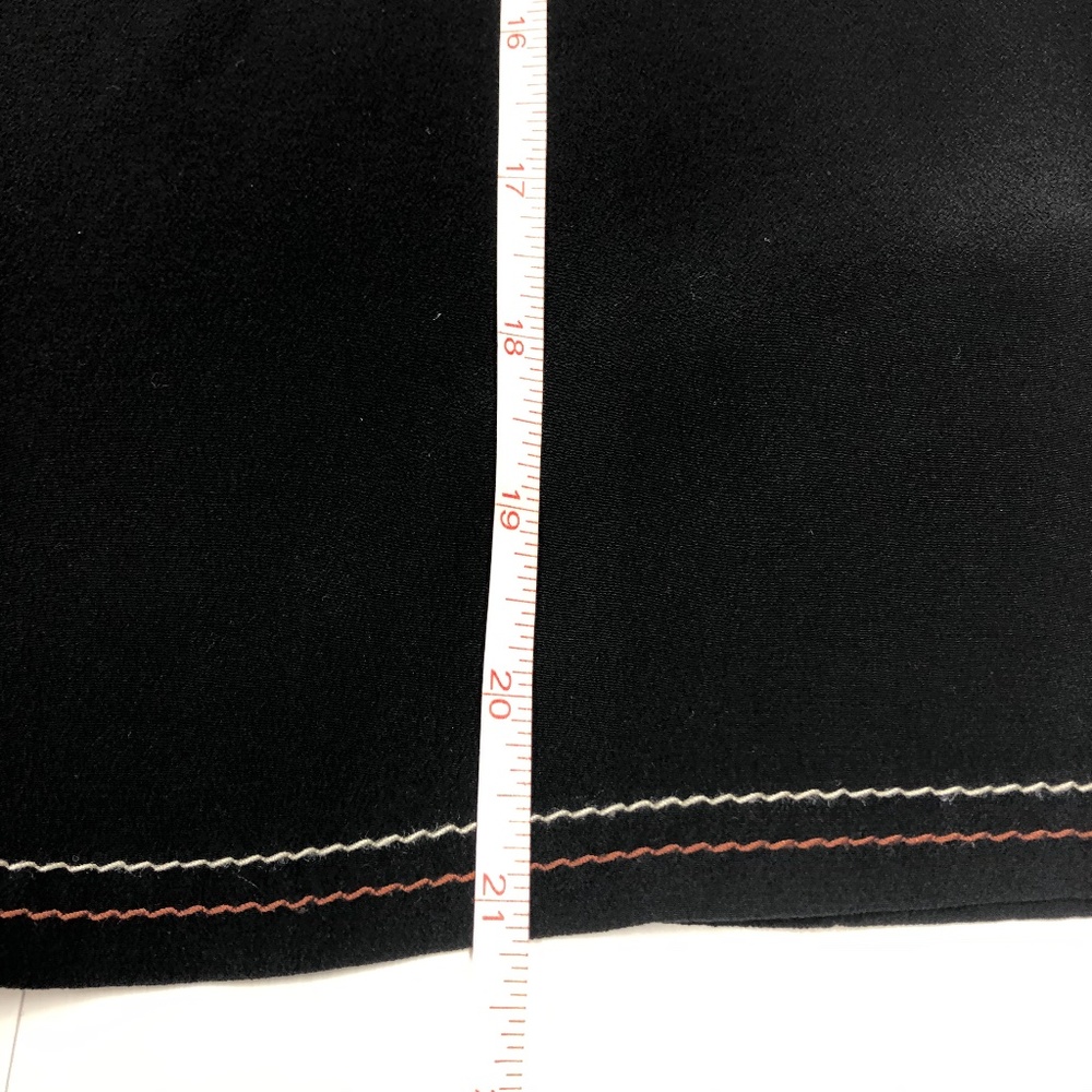 Madewell black silk stitch tie-back top size S - Picture 7 of 13